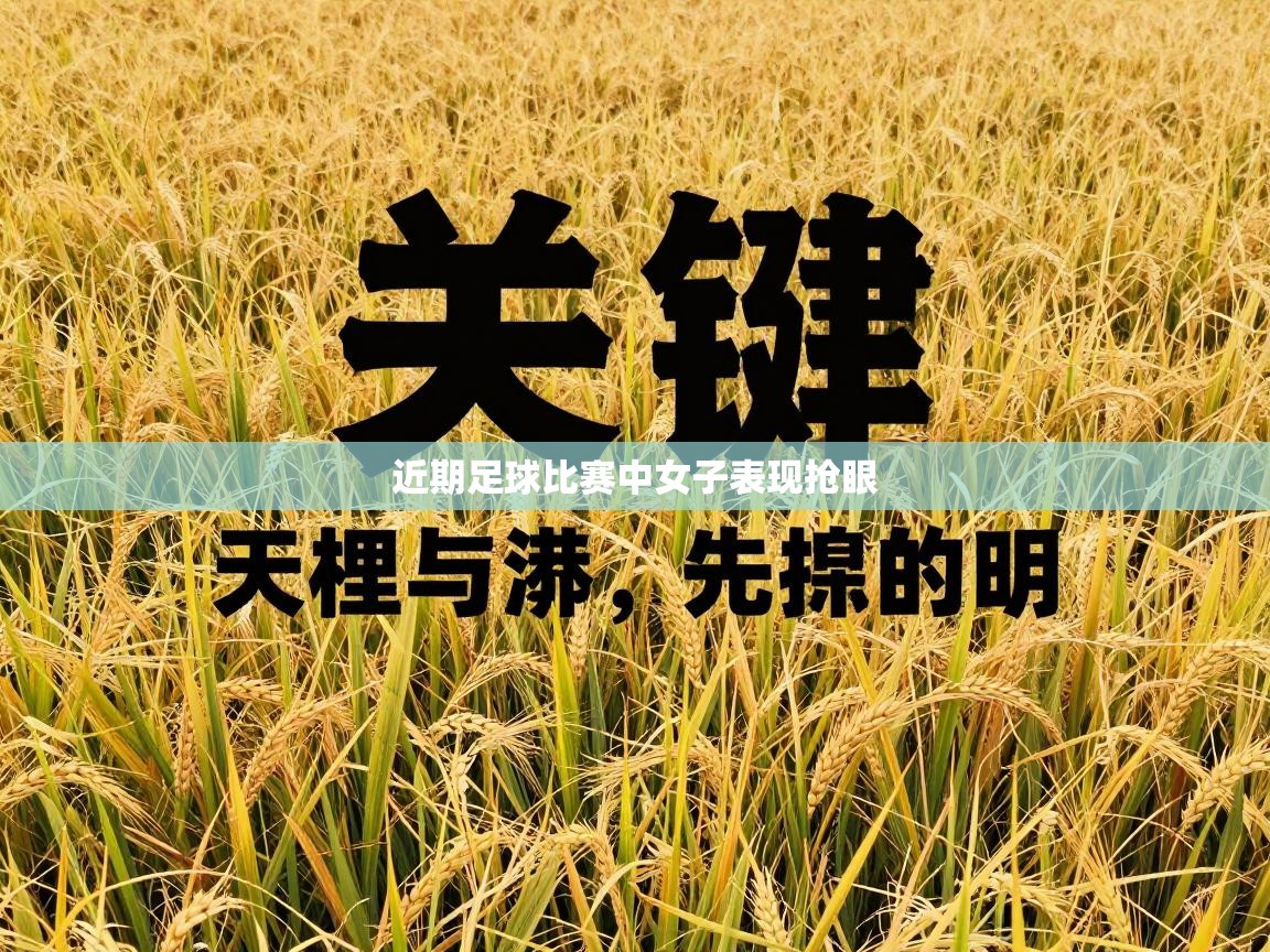 近期足球比赛中女子表现抢眼  第2张